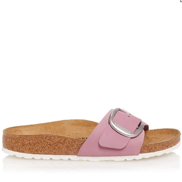 Women's Madrid Big Buckle Sandals -39 - Picture 4 of 8